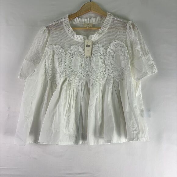 Pilcro Tops - Pilcro Short Sleeve Blouse